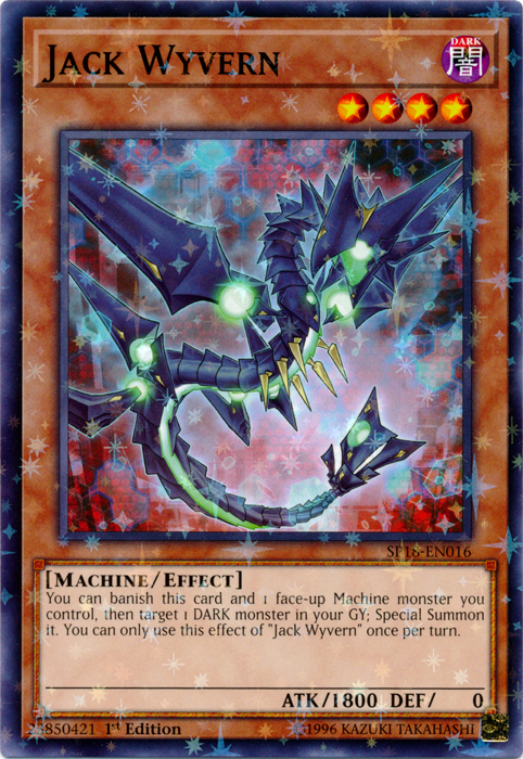 Jack Wyvern [SP18-EN016] Starfoil Rare | A1Comics