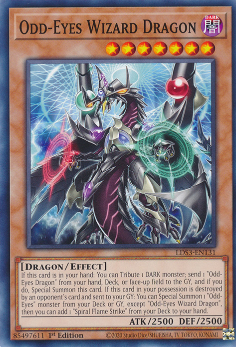 Odd-Eyes Wizard Dragon [LDS3-EN131] Common | A1Comics