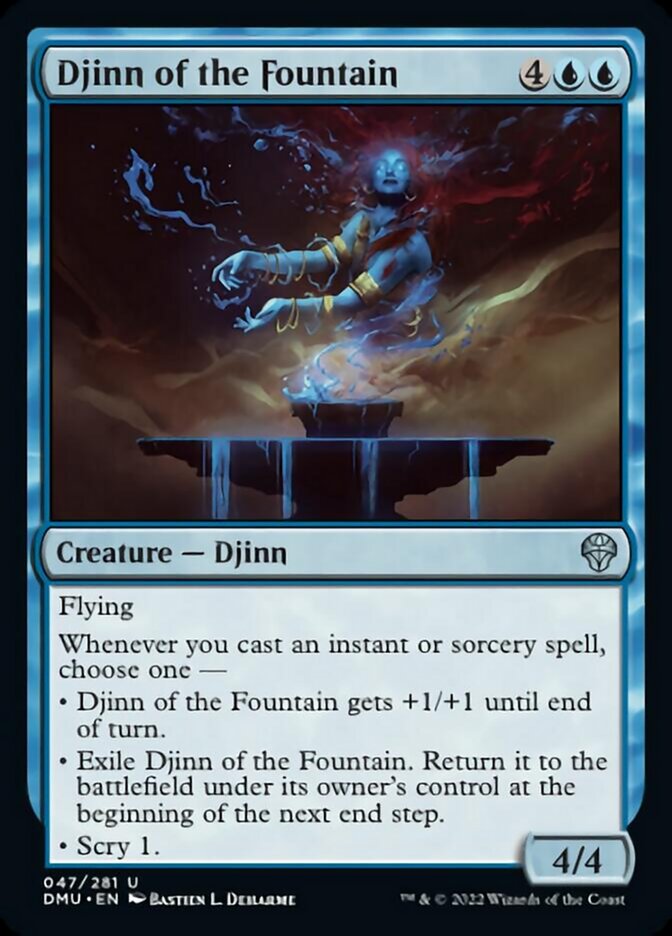 Djinn of the Fountain [Dominaria United] | A1Comics