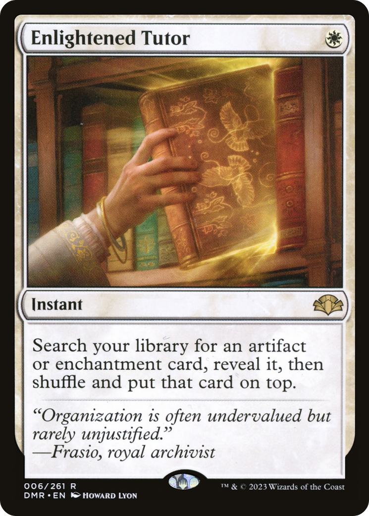 Enlightened Tutor [Dominaria Remastered] | A1Comics