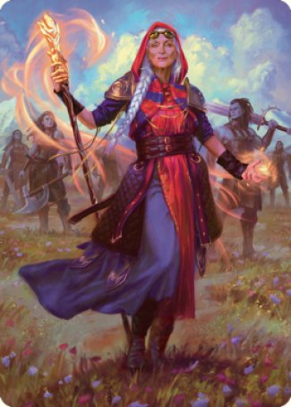 Jaya, Fiery Negotiator Art Card 1 [Dominaria United Art Series] | A1Comics