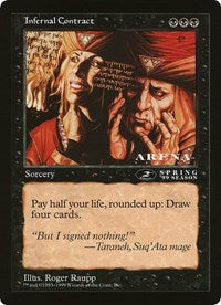 Infernal Contract (Oversized) [Oversize Cards] | A1Comics