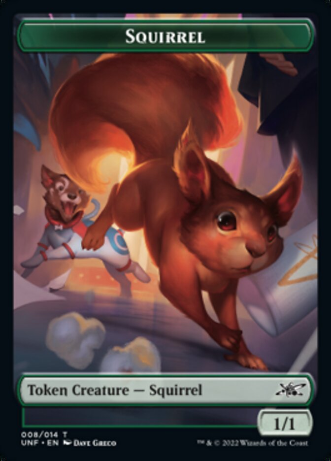 Squirrel Token [Unfinity Tokens] | A1Comics