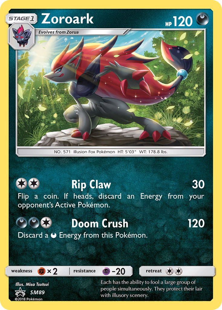 Zoroark (SM89) [Sun & Moon: Black Star Promos] | A1Comics