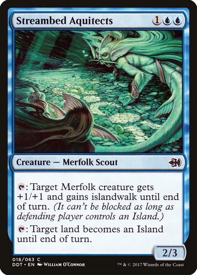 Streambed Aquitects [Duel Decks: Merfolk vs. Goblins] | A1Comics