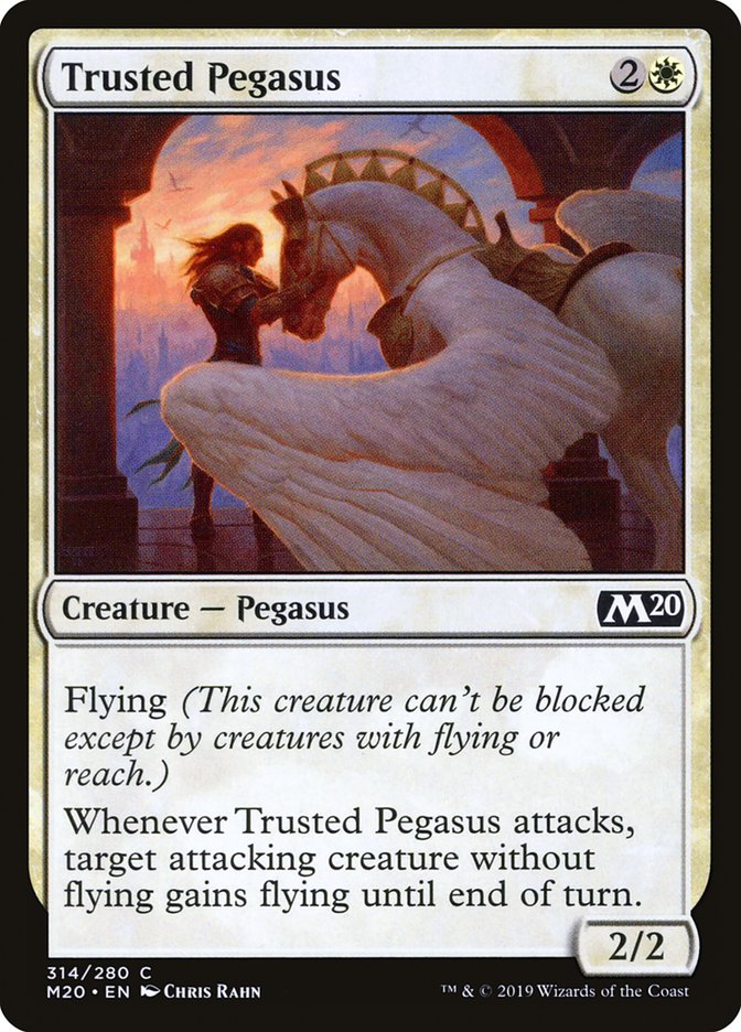 Trusted Pegasus [Core Set 2020] | A1Comics