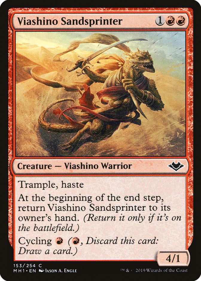 Viashino Sandsprinter [Modern Horizons] | A1Comics