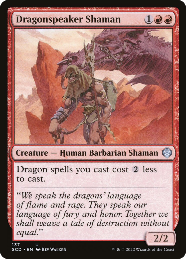 Dragonspeaker Shaman [Starter Commander Decks] | A1Comics