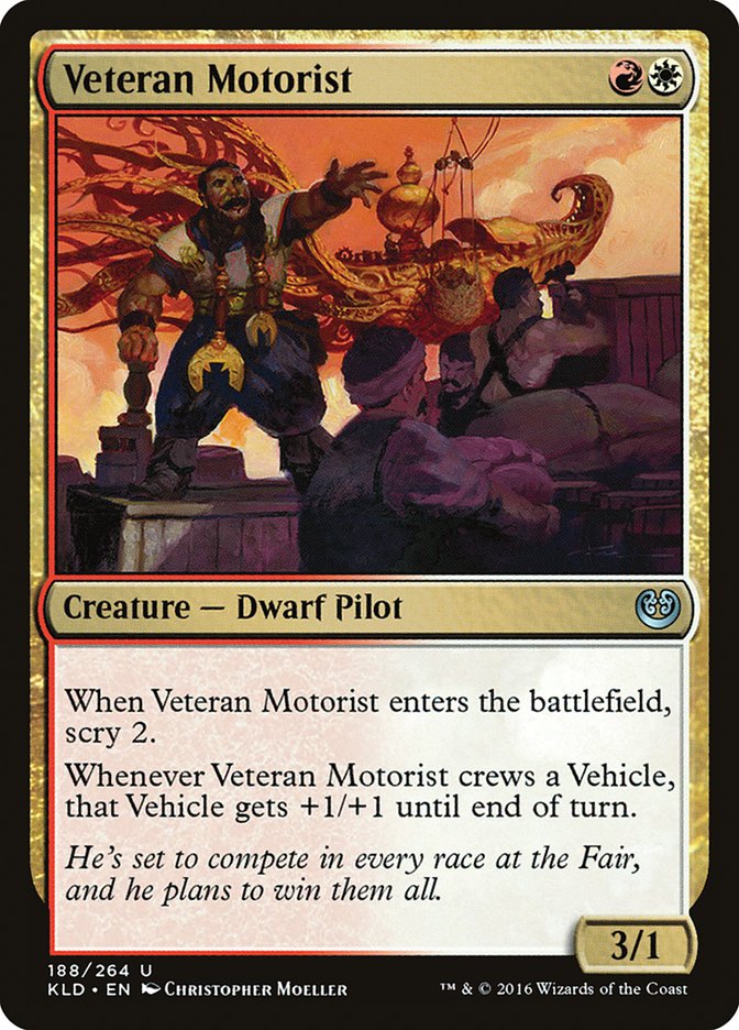 Veteran Motorist [Kaladesh] | A1Comics