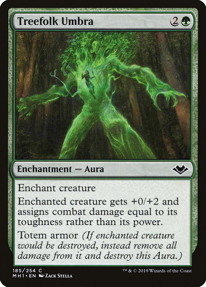 Treefolk Umbra [Modern Horizons] | A1Comics