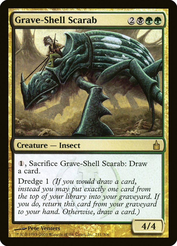 Grave-Shell Scarab [Ravnica: City of Guilds] | A1Comics