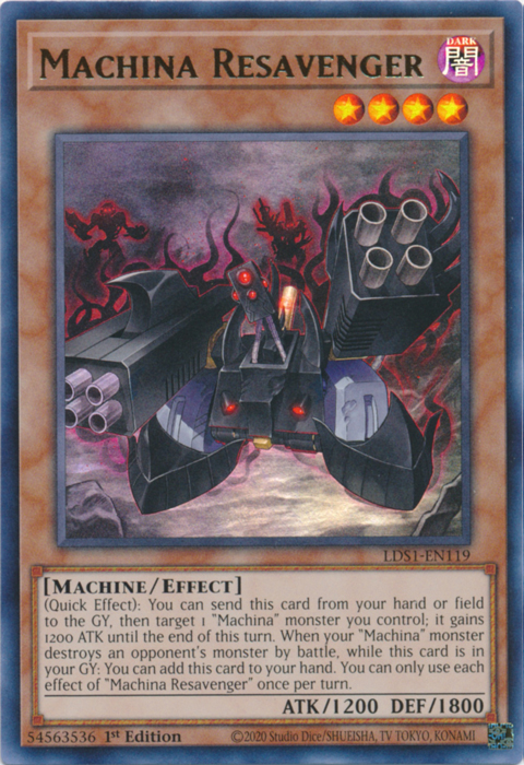 Machina Resavenger [LDS1-EN119] Ultra Rare | A1Comics