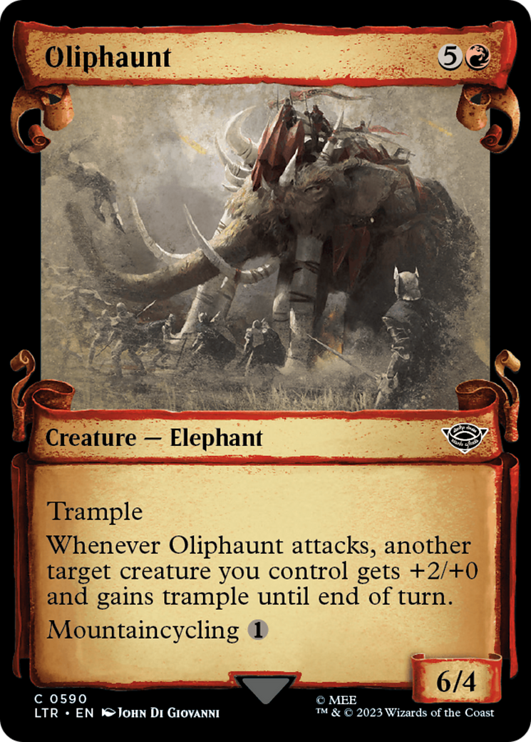 Oliphaunt [The Lord of the Rings: Tales of Middle-Earth Showcase Scrolls] | A1Comics