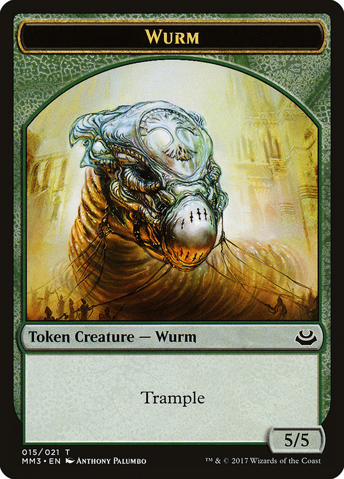 Wurm Token [Modern Masters 2017 Tokens] | A1Comics