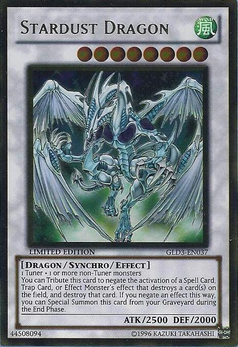 Stardust Dragon [GLD3-EN037] Gold Rare | A1Comics