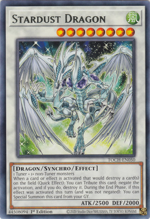 Stardust Dragon [TOCH-EN050] Rare | A1Comics