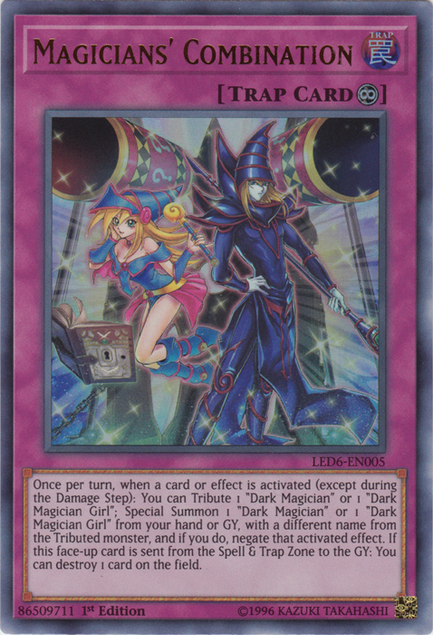 Magicians' Combination [LED6-EN005] Ultra Rare | A1Comics