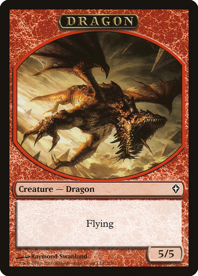 Dragon Token [Worldwake Tokens] | A1Comics