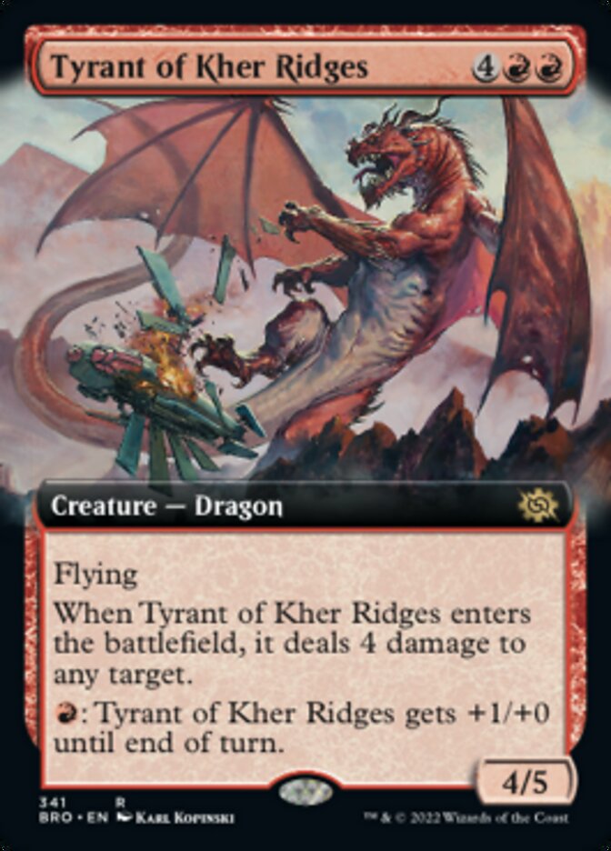 Tyrant of Kher Ridges (Extended Art) [The Brothers' War] | A1Comics