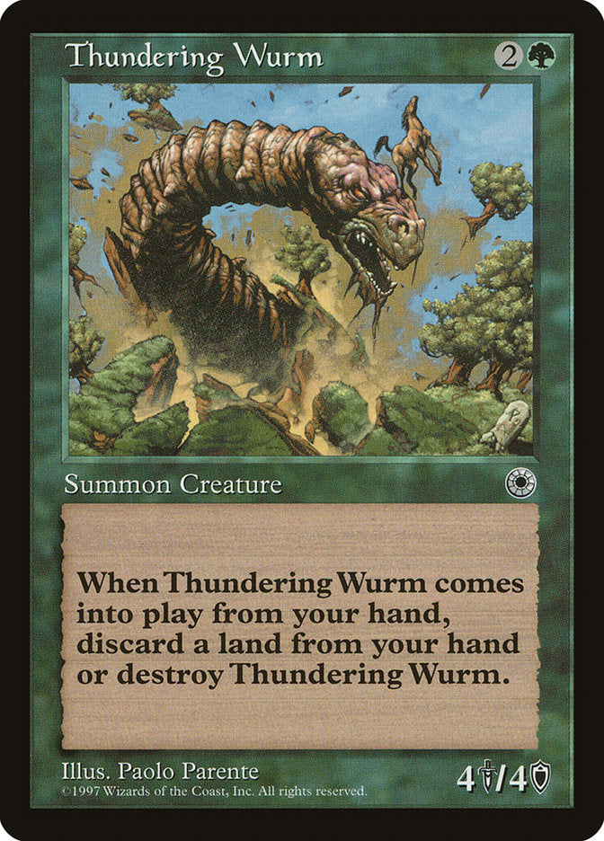 Thundering Wurm [Portal] | A1Comics