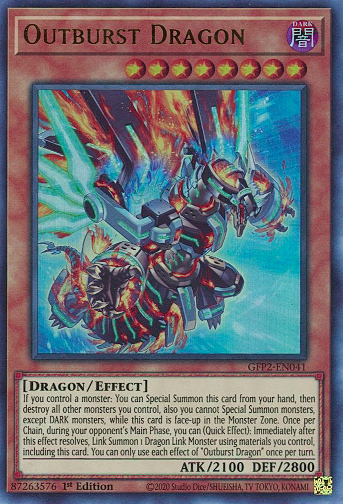 Outburst Dragon [GFP2-EN041] Ultra Rare | A1Comics