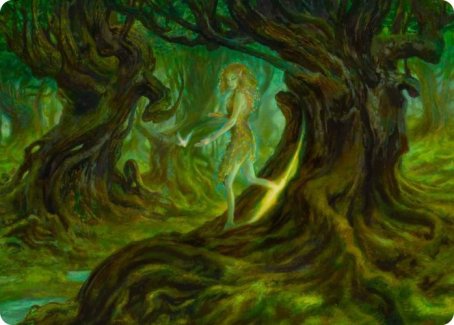 Neverwinter Dryad Art Card [Dungeons & Dragons: Adventures in the Forgotten Realms Art Series] | A1Comics