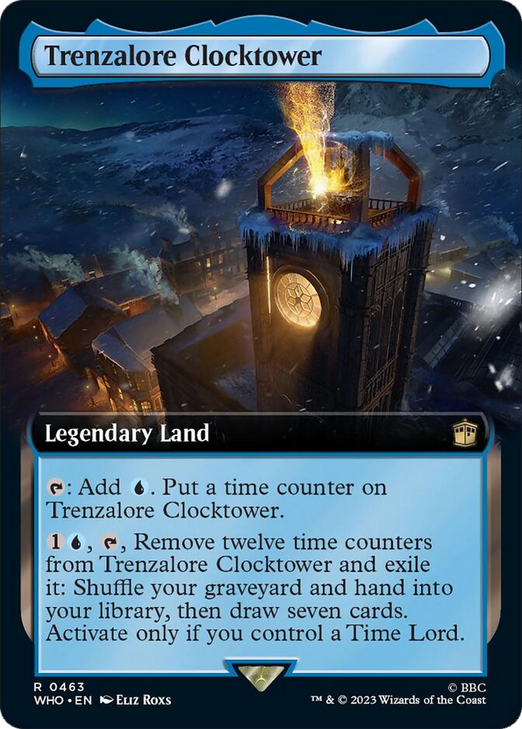 Trenzalore Clocktower (Extended Art) [Doctor Who] | A1Comics