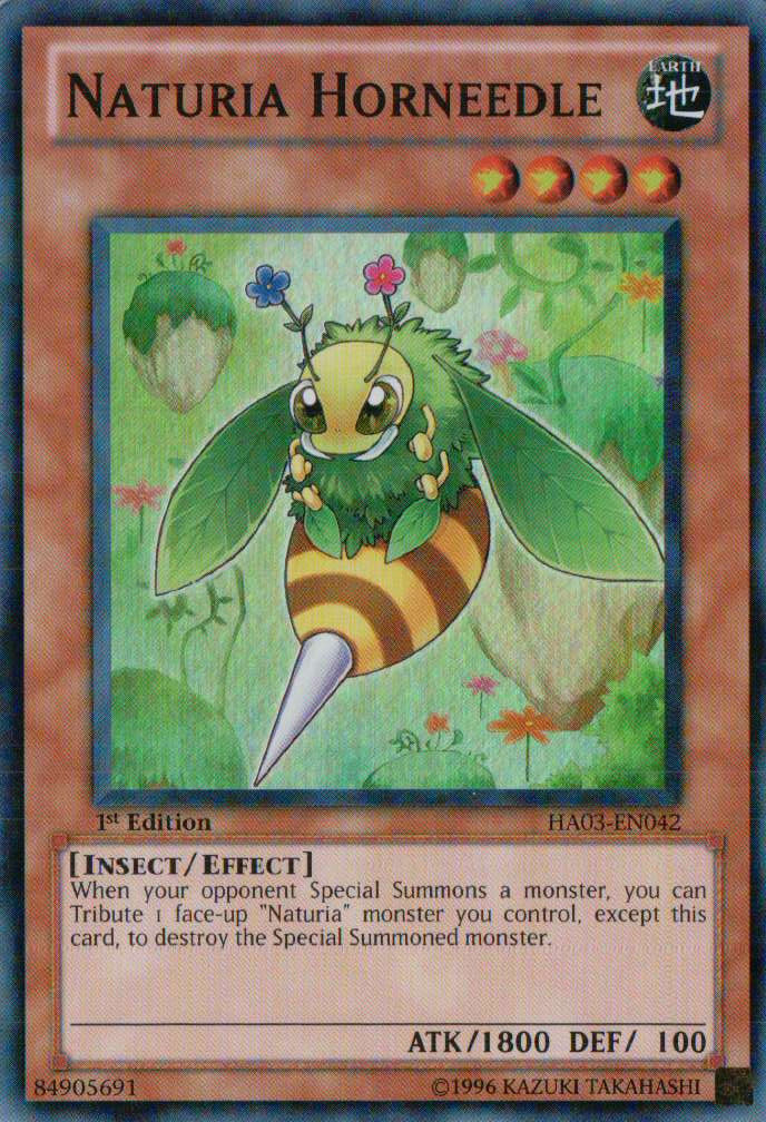 Naturia Horneedle [HA03-EN042] Super Rare | A1Comics