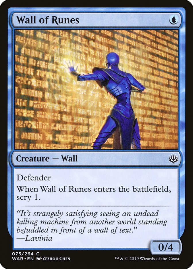 Wall of Runes [War of the Spark] | A1Comics