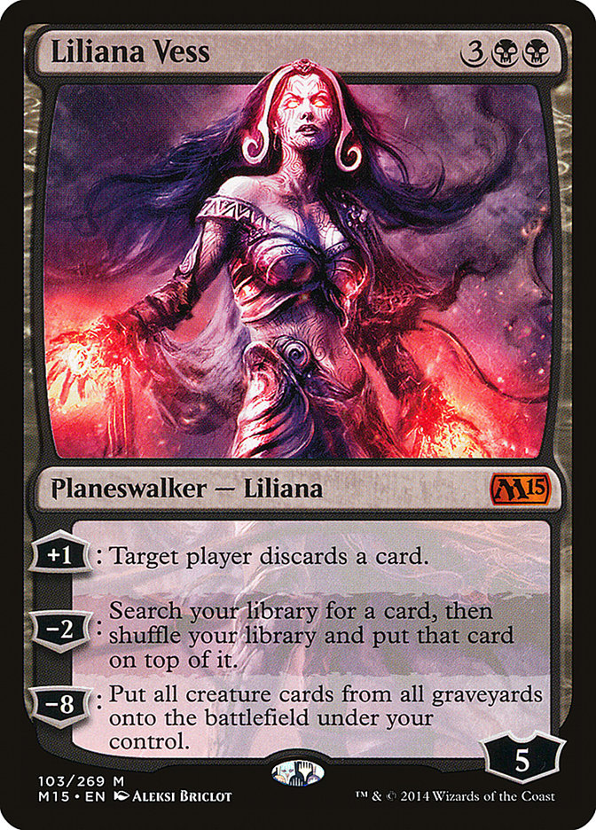 Liliana Vess [Magic 2015] | A1Comics