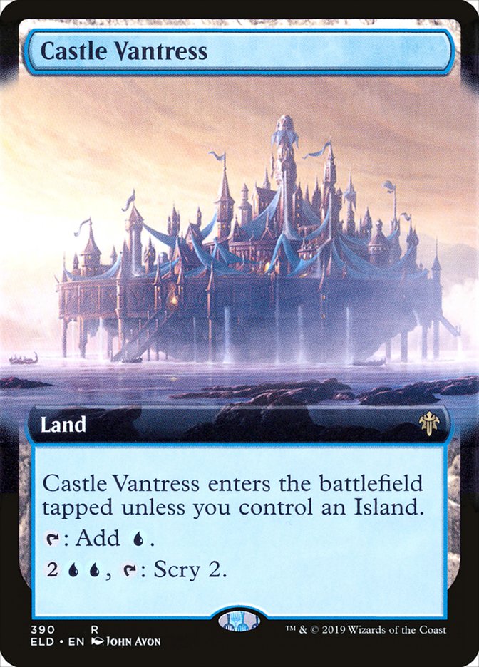 Castle Vantress (Extended Art) [Throne of Eldraine] | A1Comics