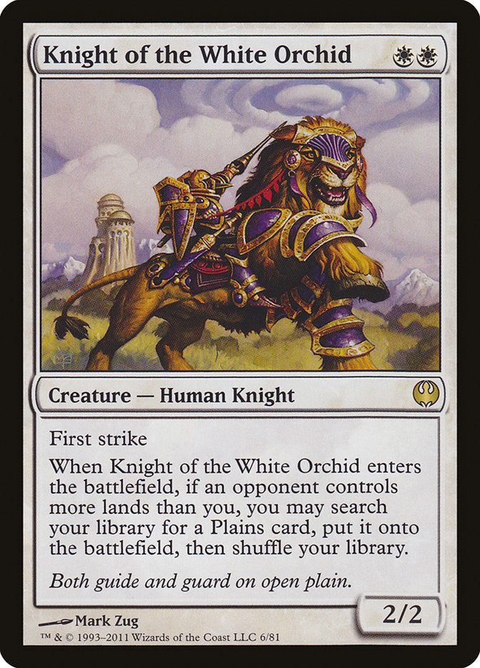 Knight of the White Orchid [Duel Decks: Knights vs. Dragons] | A1Comics