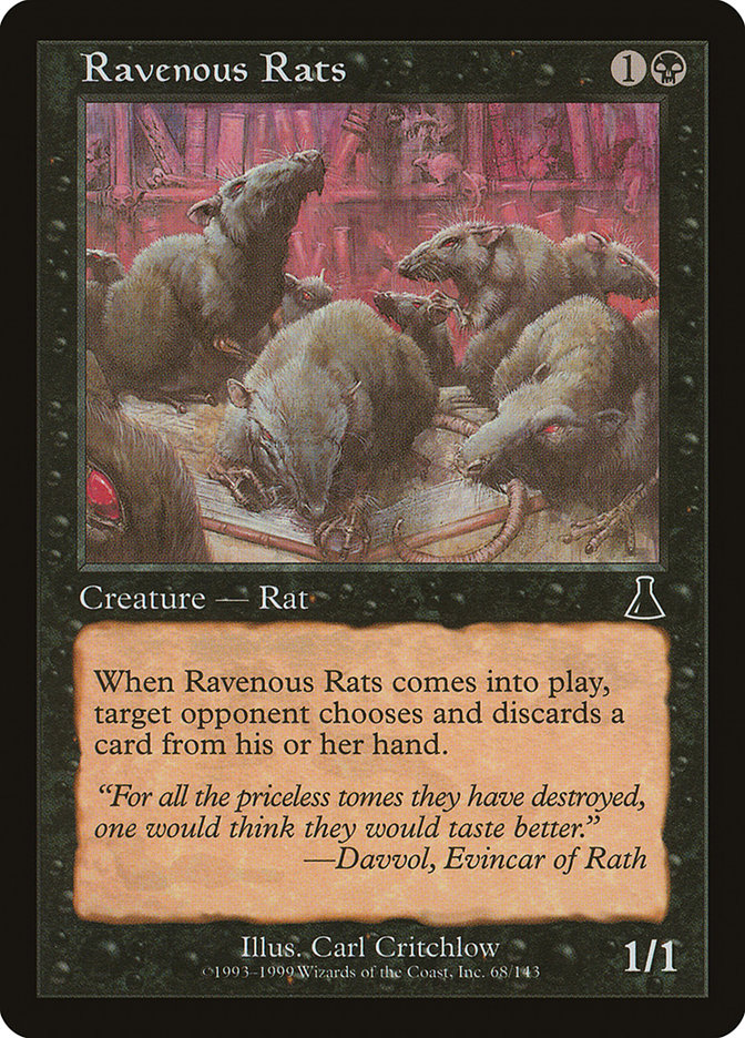 Ravenous Rats [Urza's Destiny] | A1Comics