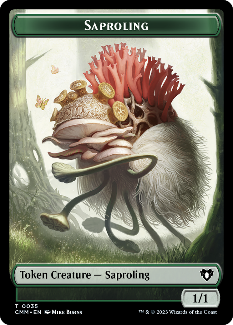 Saproling Token [Commander Masters Tokens] | A1Comics