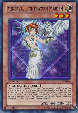 Minerva, Lightsworn Maiden [SDLI-EN002] Super Rare | A1Comics