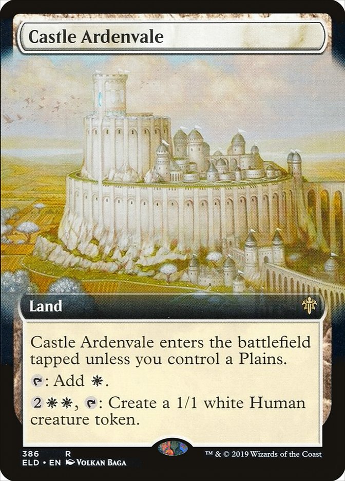 Castle Ardenvale (Extended Art) [Throne of Eldraine] | A1Comics