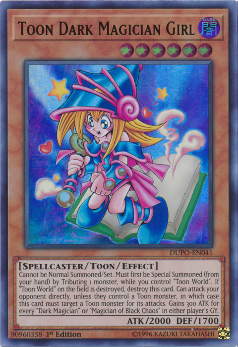 Toon Dark Magician Girl [DUPO-EN041] Ultra Rare | A1Comics