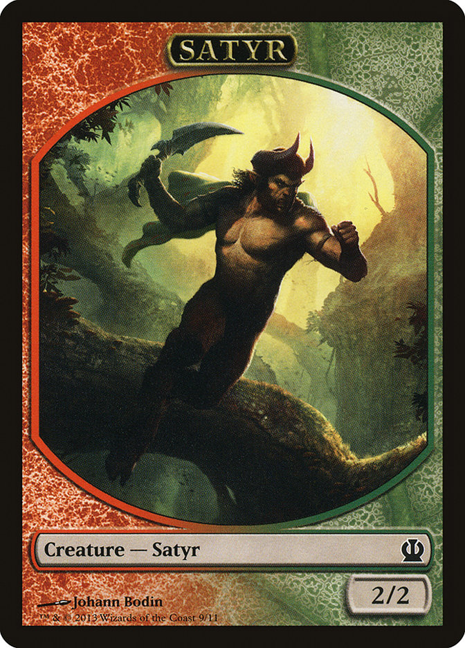 Satyr Token [Theros Tokens] | A1Comics