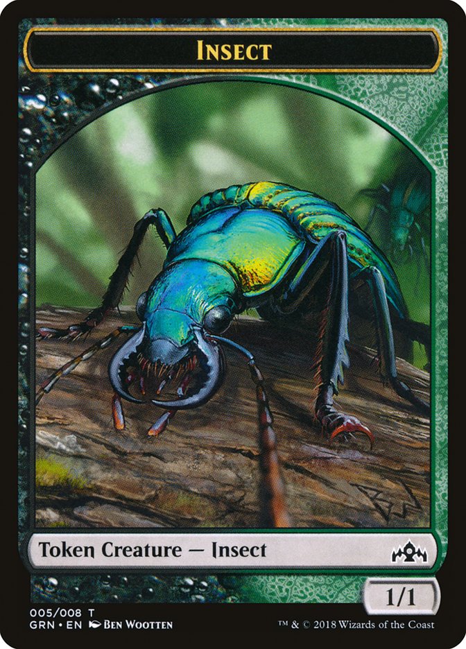 Insect Token [Guilds of Ravnica Tokens] | A1Comics