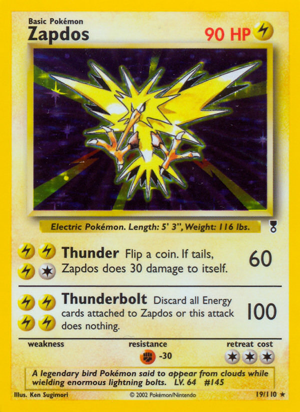 Zapdos (19/110) [Legendary Collection] | A1Comics