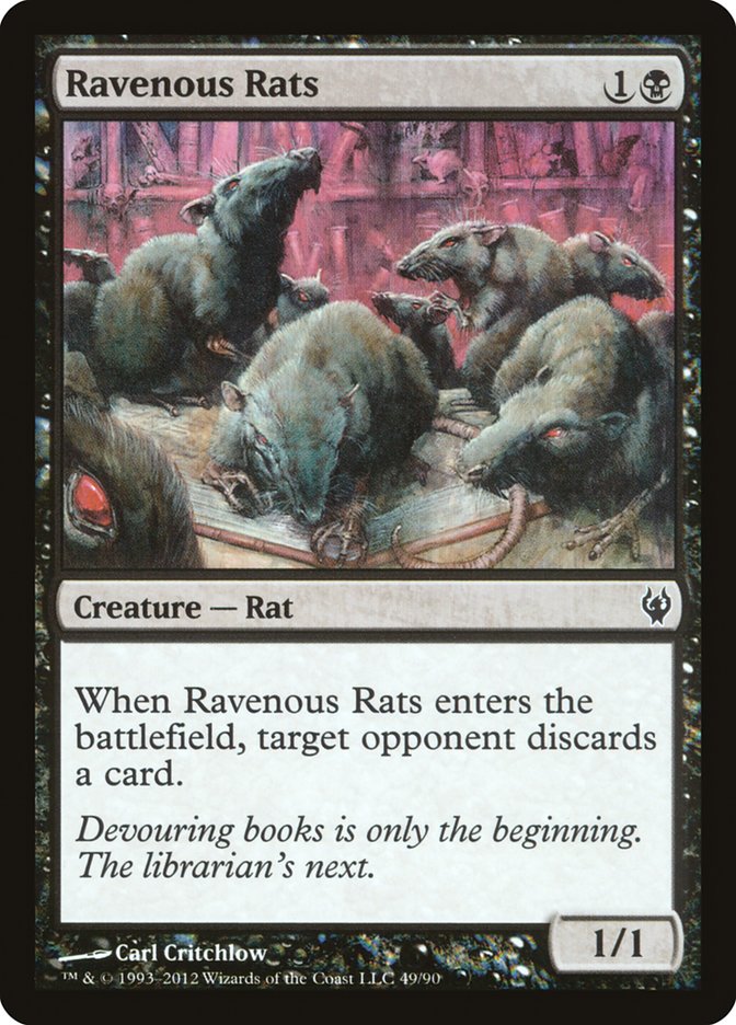 Ravenous Rats [Duel Decks: Izzet vs. Golgari] | A1Comics