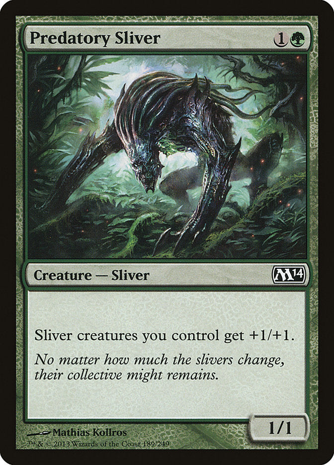 Predatory Sliver [Magic 2014] | A1Comics