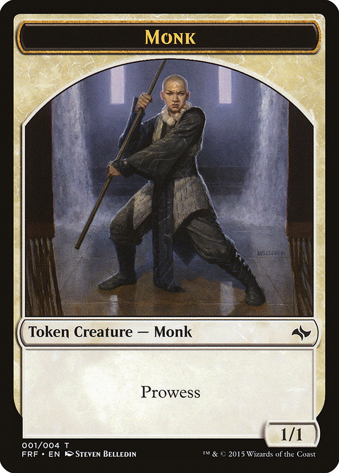 Monk Token [Fate Reforged Tokens] | A1Comics