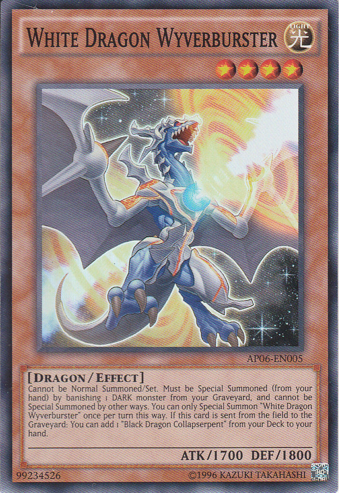 White Dragon Wyverburster [AP06-EN005] Super Rare | A1Comics