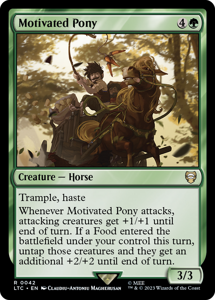 Motivated Pony [The Lord of the Rings: Tales of Middle-Earth Commander] | A1Comics