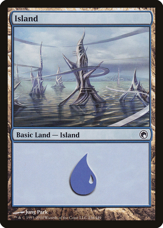 Island (236) [Scars of Mirrodin] | A1Comics