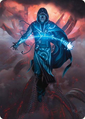 Jace, the Perfected Mind Art Card [Phyrexia: All Will Be One Art Series] | A1Comics