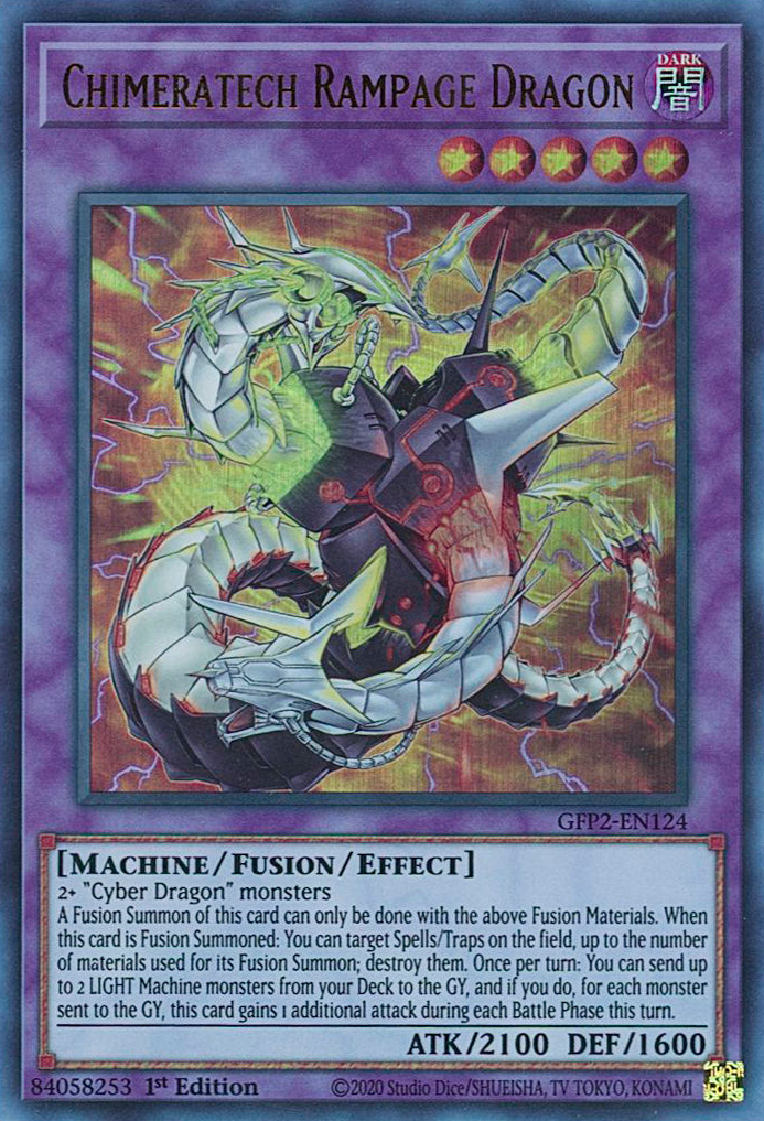 Chimeratech Rampage Dragon [GFP2-EN124] Ultra Rare | A1Comics