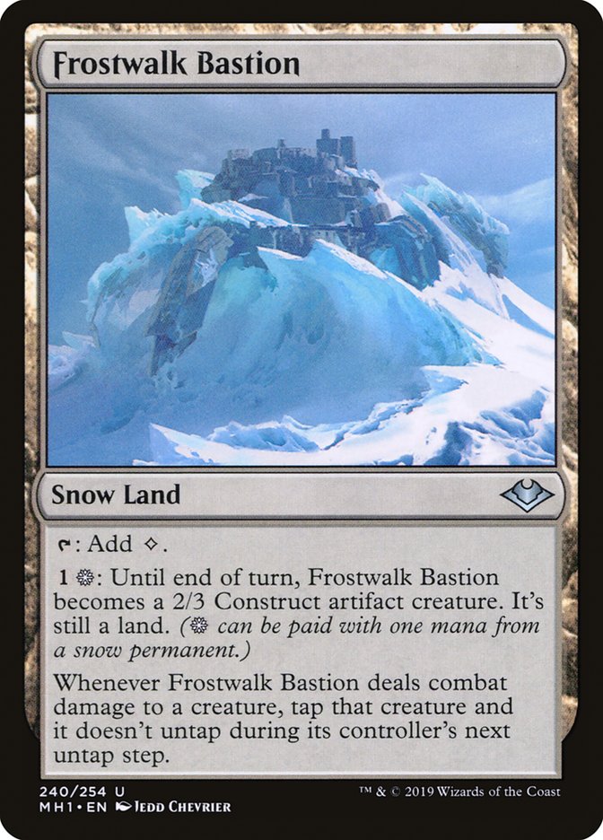 Frostwalk Bastion [Modern Horizons] | A1Comics