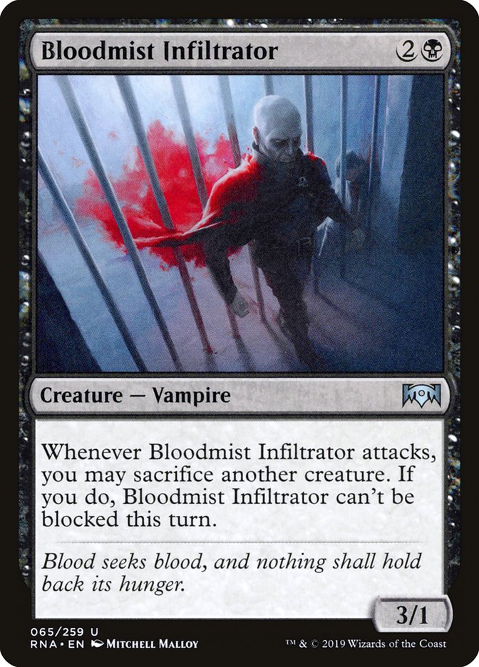 Bloodmist Infiltrator [Ravnica Allegiance] | A1Comics